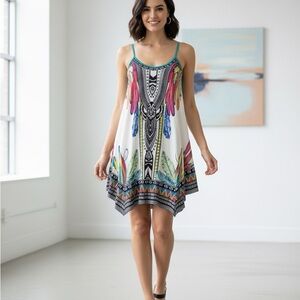 Flying Tomato Turquoise and Black Dress